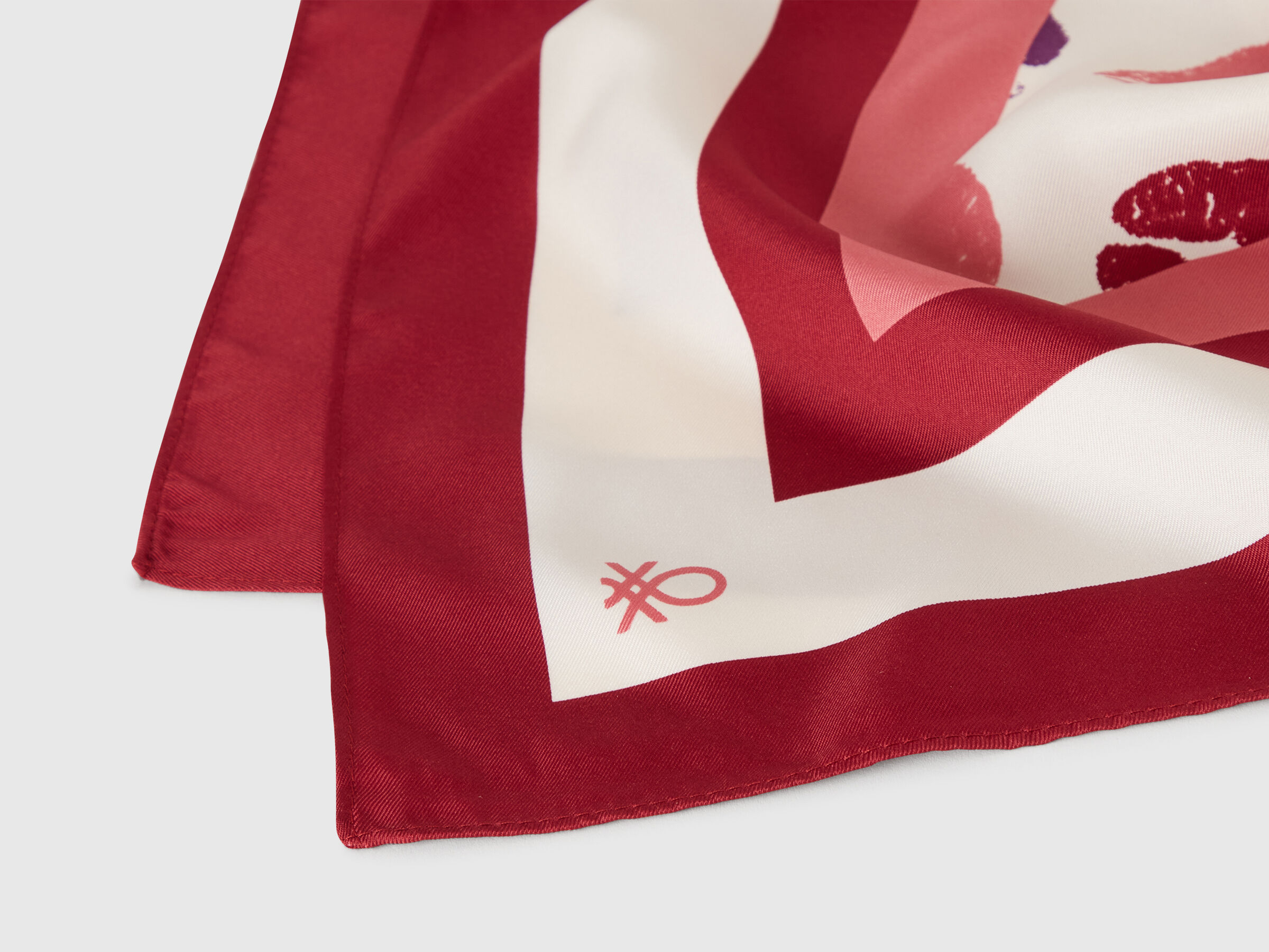 SQUARE SCARF Mulher image number 4